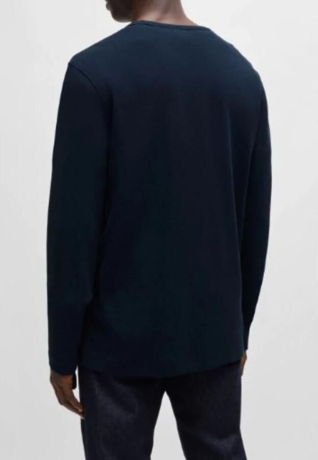 Boss Orange Regular fit shirt met lange mouwen en wafelstructuur model 'TEMPESTO' - Foto 8