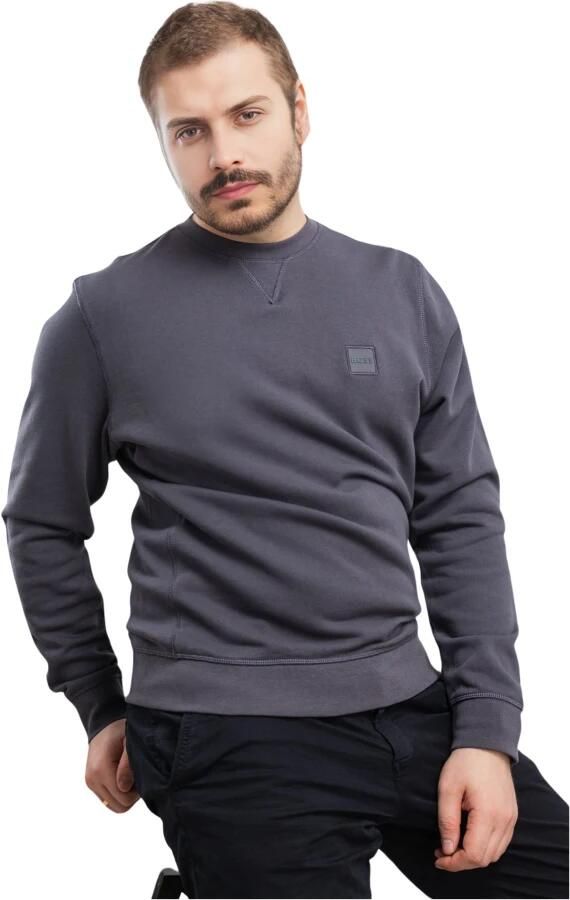 Hugo Boss Grijze Sweatshirt met Lange Mouwen voor Heren Gray Heren - Foto 3