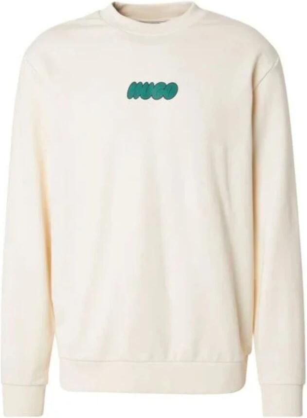 Hugo Blue Oversized sweatshirt met labelprint model 'JERSEY' - Foto 3