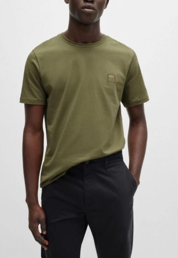 Hugo Boss Heren Tales T-shirt Green Heren