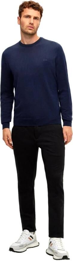 Boss Regular fit gebreide pullover van pure scheerwol model 'BOTTO'