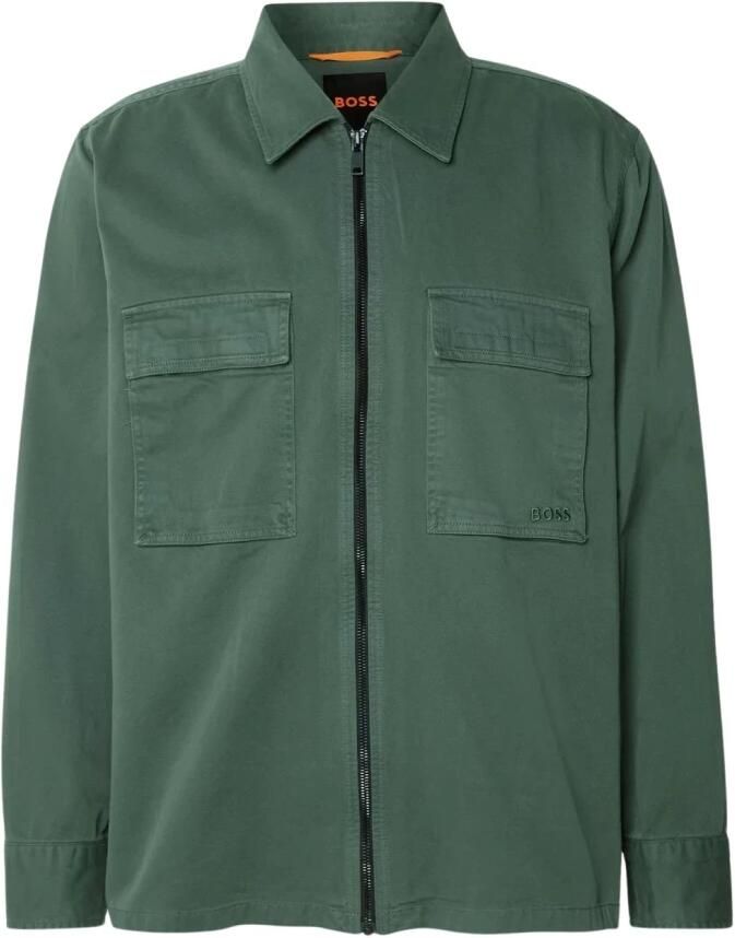 Boss Orange Cargojack Lovel-zip_12_M met opgestikte zakken - Foto 3