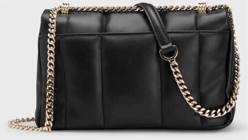 Hugo Boss Icon Schoudertas met Dubbel Monogram Black Dames - Foto 5