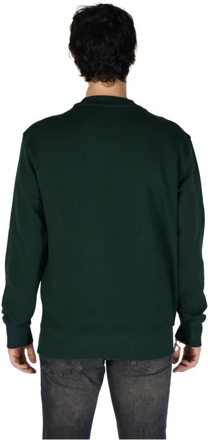 Hugo Boss Katoenen Hoodless Sweatshirt Lente Zomer Collectie Green Heren - Foto 2