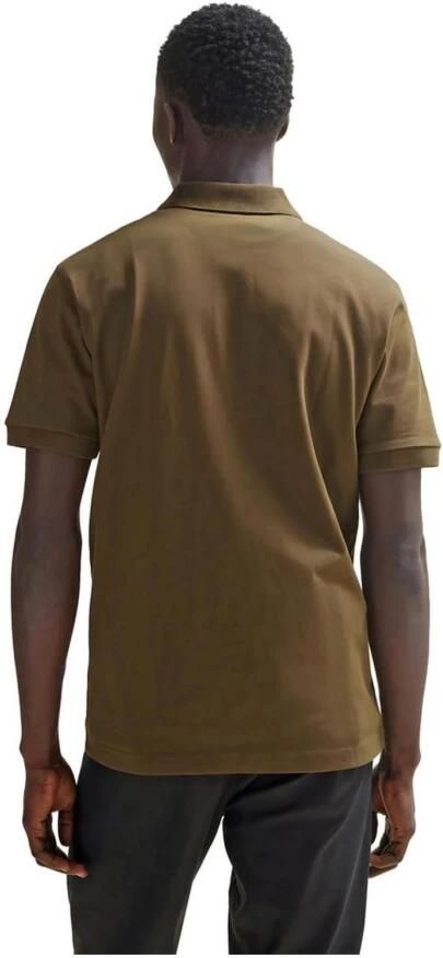 Hugo Boss Geborduurd Poloshirt met Twee-Knoopsluiting Green Heren - Foto 6