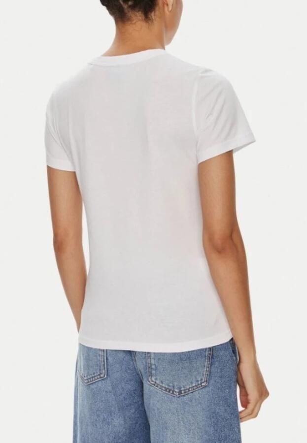 HUGO Blue T-shirt CLASSIC TEE met ronde hals logoprint - Foto 5