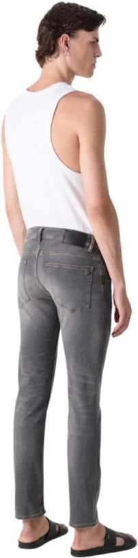 Boss Orange Slim fit jeans DELAWARE BO met lederen boss badge - Foto 2