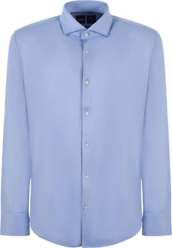Hugo Boss Slim Fit Stretch Stof Herenoverhemd Celeste Blue Heren - Foto 4