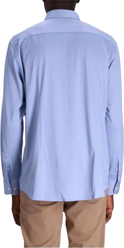 Hugo Boss Slim Fit Stretch Stof Herenoverhemd Celeste Blue Heren - Foto 5