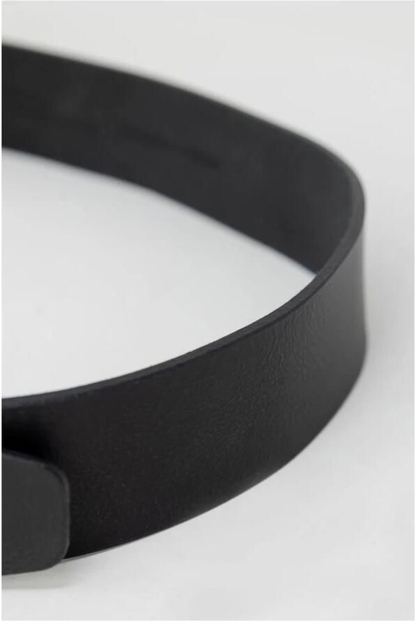 Boss Leren riem met doornsluiting in metallic model 'Joris'