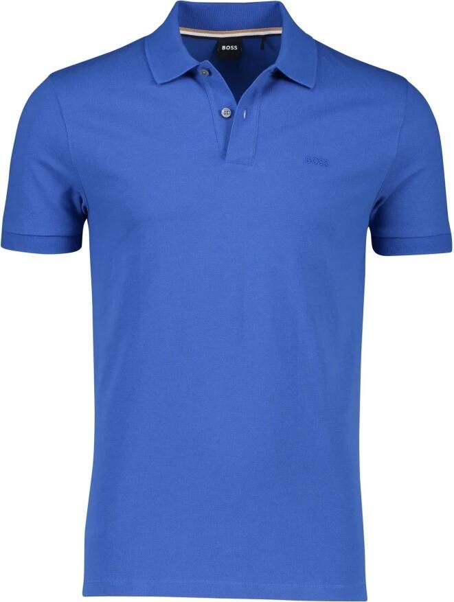 Hugo Boss Klassieke Pallas Polo Blauw Korte Mouw Blue Heren - Foto 2