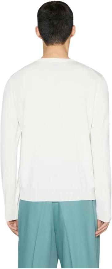 Boss Gebreide pullover van scheerwol met labelstitching model 'Otto' - Foto 18