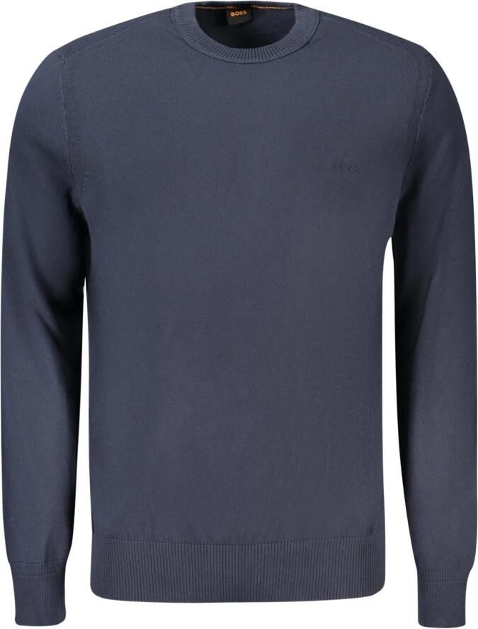 Boss Orange Gebreide trui Asac_V met logoborduursel op borsthoogte