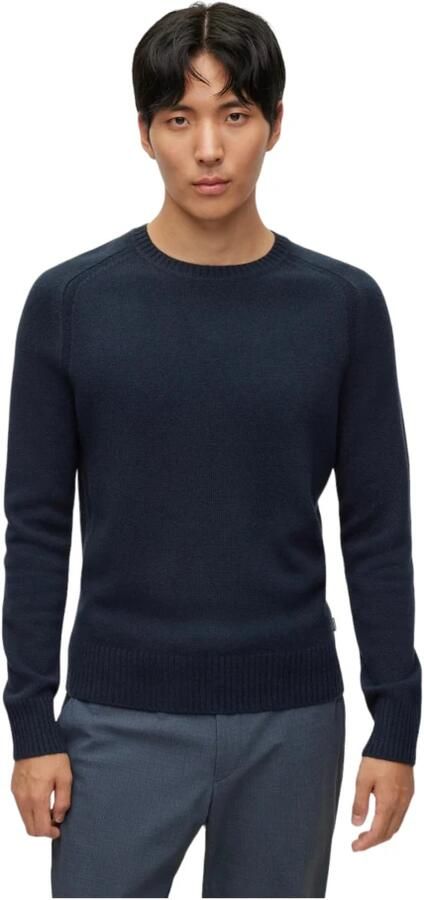 Boss Pullover van kasjmier met ronde hals model 'Maglio' - Foto 2