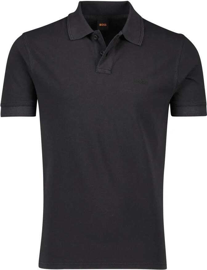 Boss Orange Slim fit poloshirt met korte knoopsluiting model 'Prime' - Foto 4