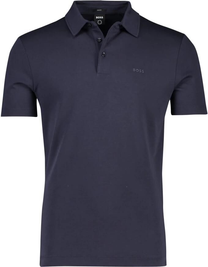 Hugo Boss Polo Shirt Korte Mouw Goede Prijs-kwaliteitverhouding Blue Heren - Foto 4
