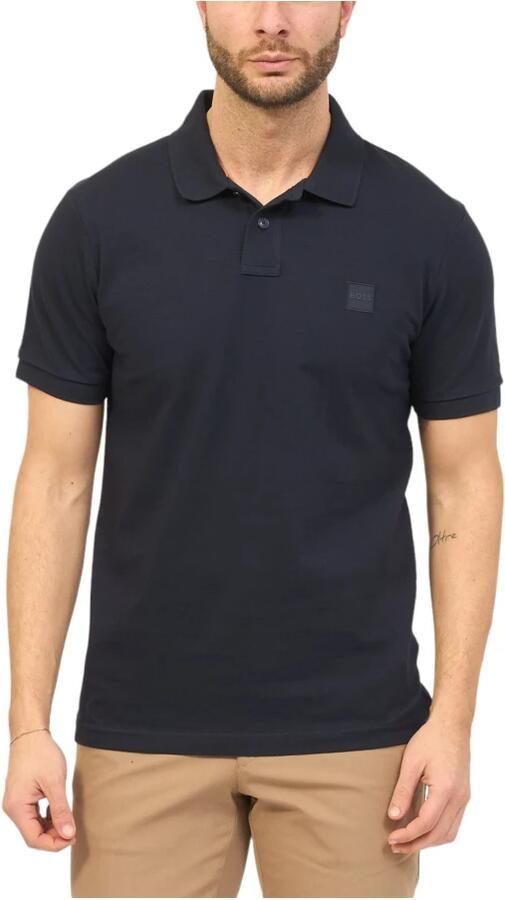 BOSS ORANGE Heren Polo's & T-shirts Passenger Donkerblauw - Foto 15