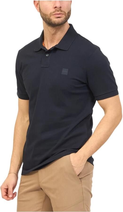 BOSS ORANGE Heren Polo's & T-shirts Passenger Donkerblauw - Foto 14