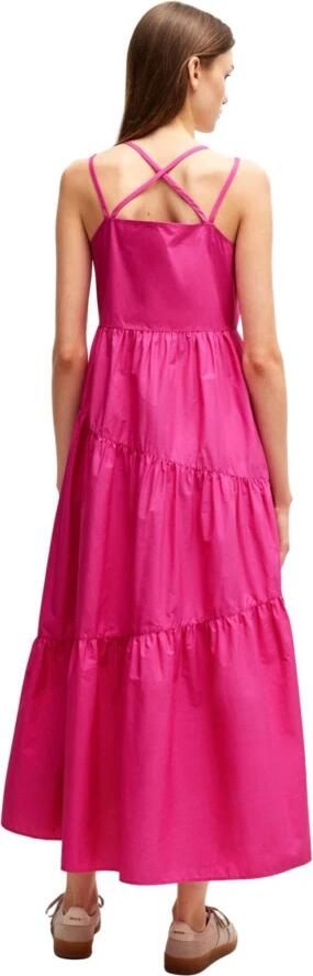 Boss Orange Jurk met spaghettibandjes C_Danvita Premium damesmode met volants spaghettibandjes - Foto 3