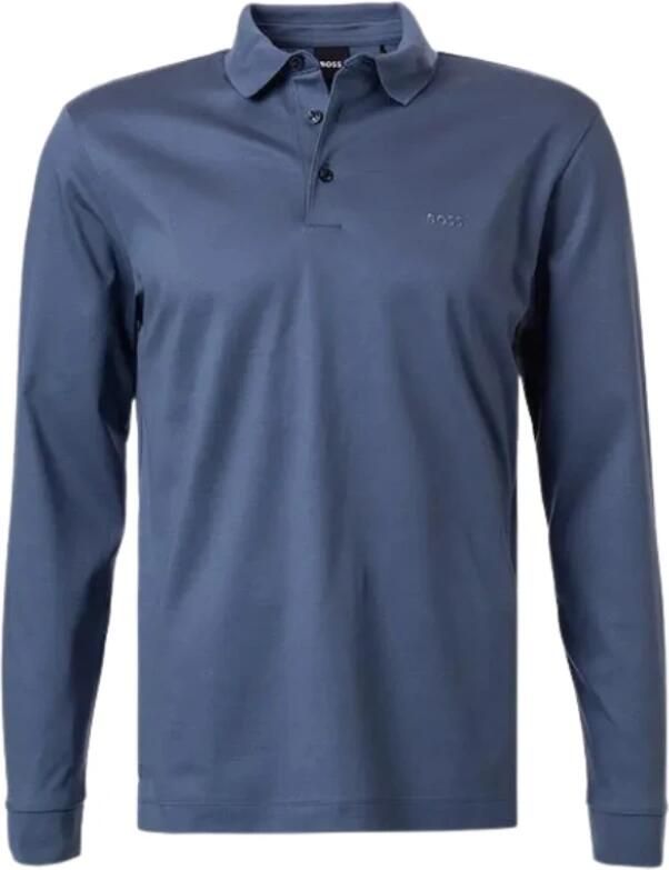 Boss Poloshirt met labelstitching model 'PADO'