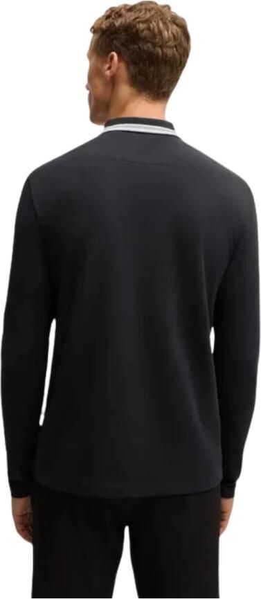 BOSS Green Regular fit poloshirt met labelstitching - Foto 2