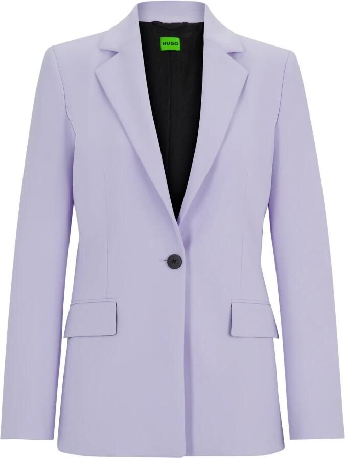 HUGO Regular fit blazer met knoopsluiting model 'ATANA-2'