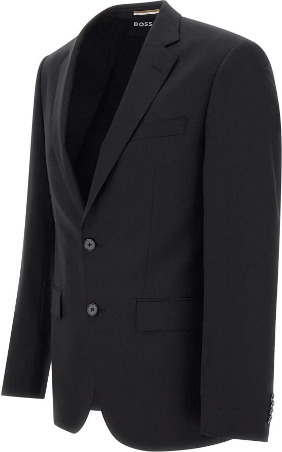 Boss Slim fit 2-knoops colbert met kissing buttons model 'Huge' - Foto 8