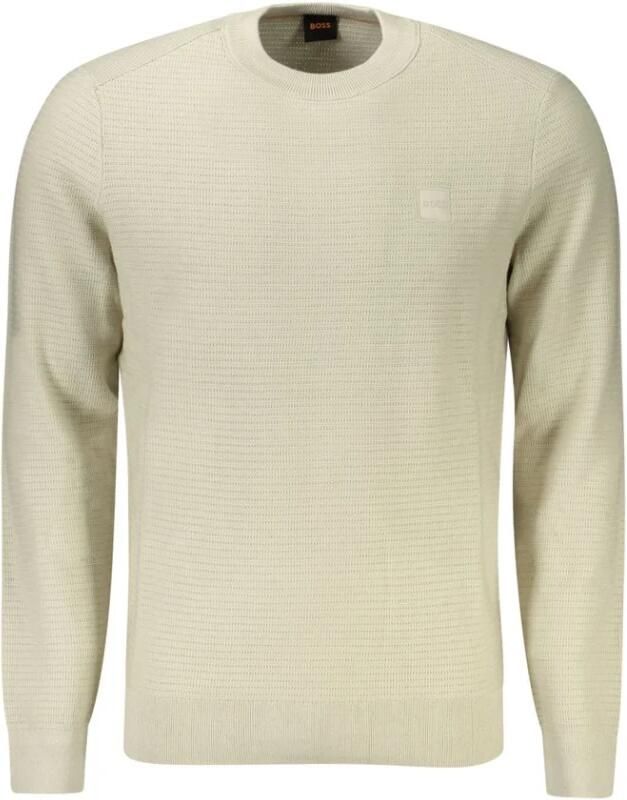 Boss Orange Gebreide trui Anion met contrasterende strepen aan de binnenkant van de halslijn - Foto 4
