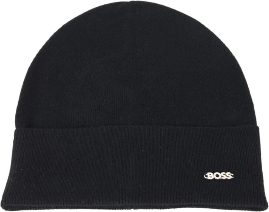 Boss Beanie van een mix van scheerwol en kasjmier model 'LARI' - Foto 3
