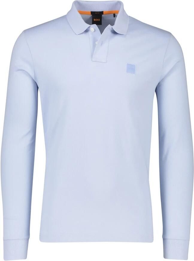 Hugo Boss Moderne Passerby Polo Lichtblauw Blue Heren