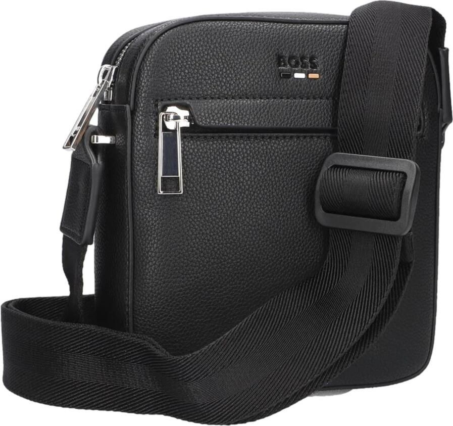 Hugo Boss Moderne Reporter Tas Ray_NS Zip Black Heren - Foto 2