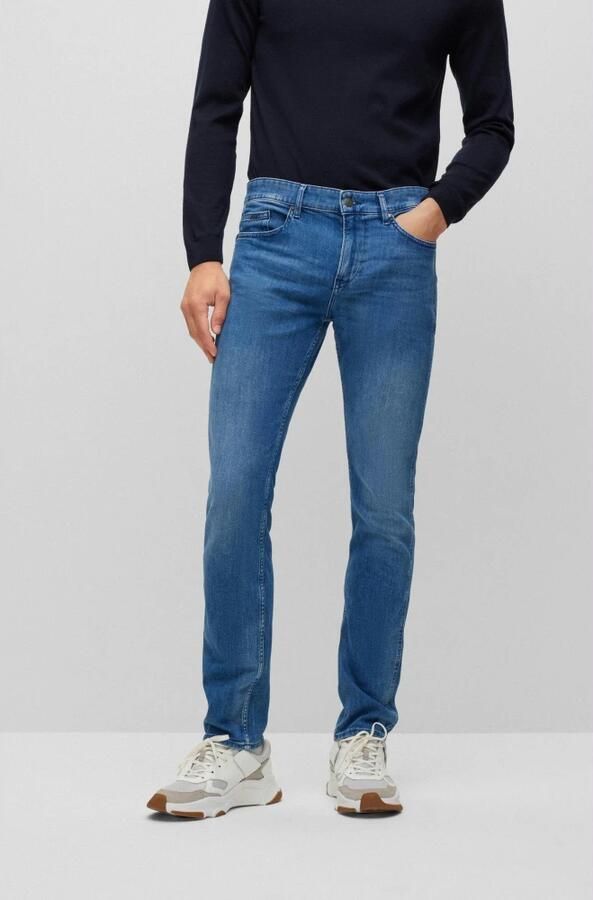 Hugo Boss Lichtblauwe Jeans met NorHeren Pasvorm Blue Heren - Foto 6
