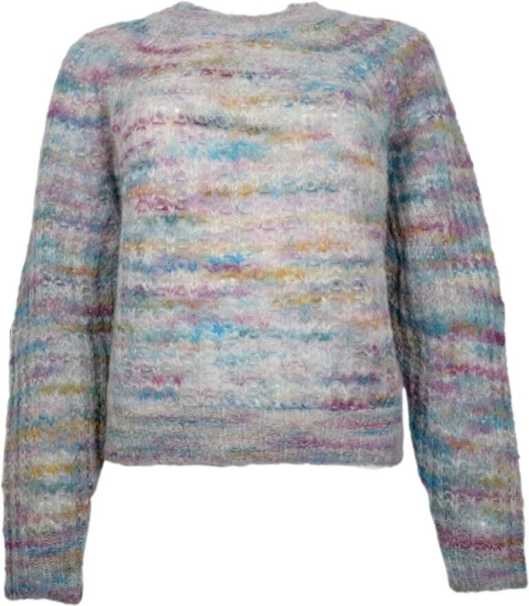 Hugo Boss Multicolor Alpaca Trui Relaxte Pasvorm C_Fiambella Multicolor Dames - Foto 4
