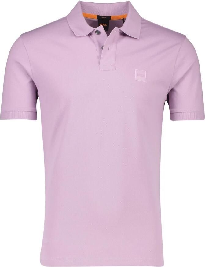 Boss Orange Stijlvolle Polo Passenger Paars Heren Purple Heren