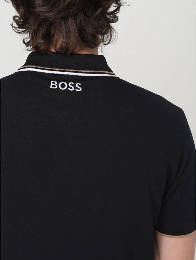 Hugo Boss Paddy PRO Gebreide Trui Black Heren