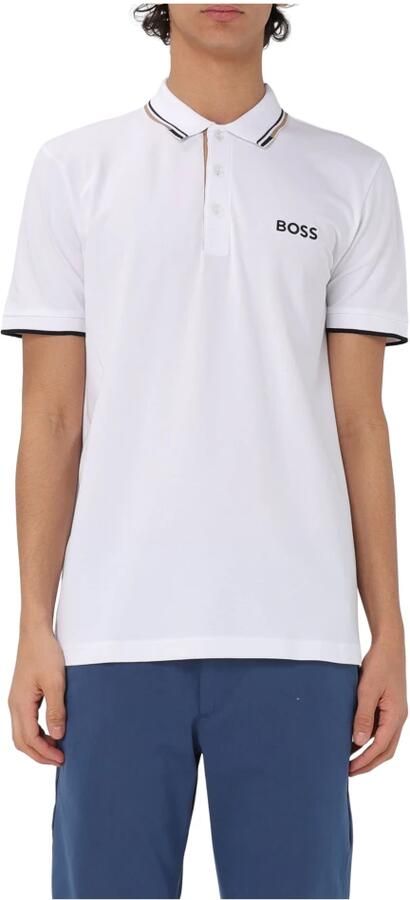 Hugo Boss Paddy PRO Gebreide Trui White Heren - Foto 3