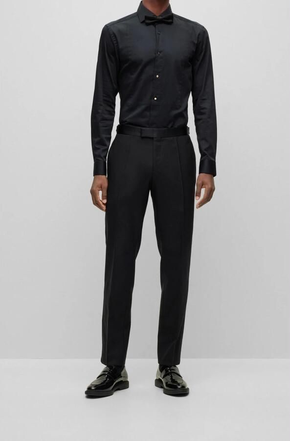 Boss Pantalon met galonstrepen model 'Genius' - Foto 2