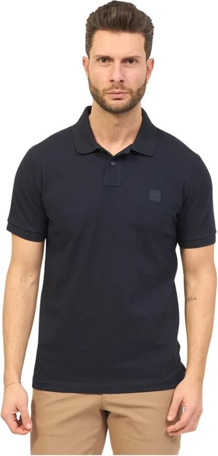 BOSS ORANGE Heren Polo's & T-shirts Passenger Donkerblauw - Foto 17