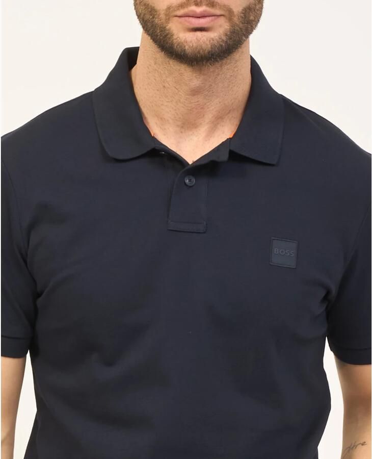 BOSS ORANGE Heren Polo's & T-shirts Passenger Donkerblauw - Foto 9