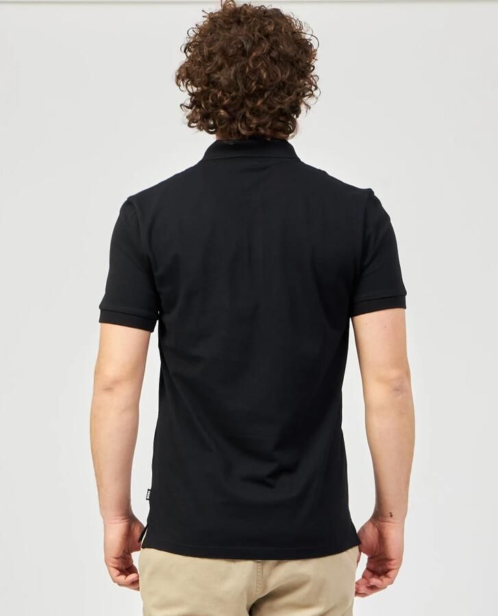Hugo Boss Biologisch Logo Polo Shirt Black Heren - Foto 10