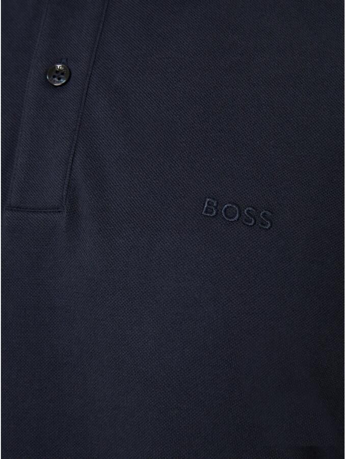 Hugo Boss Donkerblauwe Polo Met Korte Mouwen Blue Heren - Foto 11