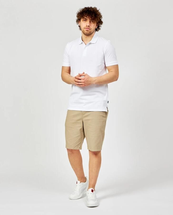 Hugo Boss Witte Pallas Pique Sportieve Poloshirt White Heren - Foto 7