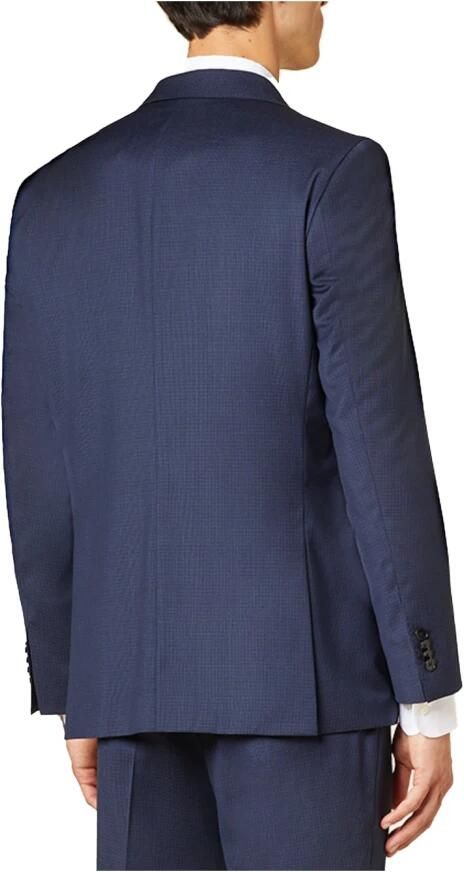 Boss 2-knoops colbert van viscose model 'Jeckson'