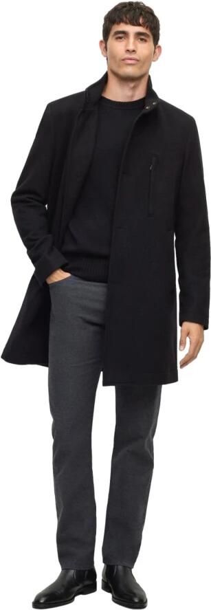 Boss Pullover van kasjmier met ronde hals model 'Maglio' - Foto 4