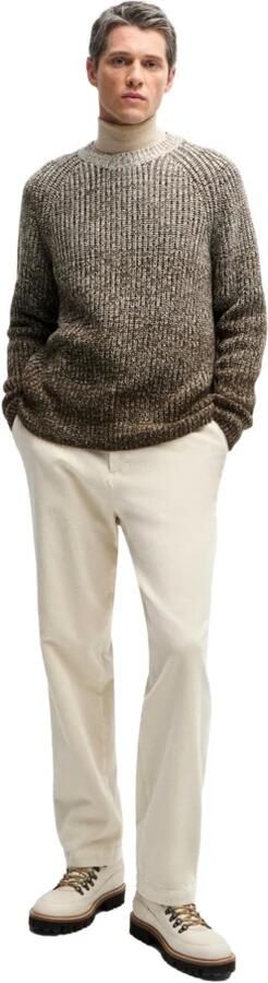 Hugo Boss Regular Fit Multicolor Trui Degrade Gray Heren - Foto 4