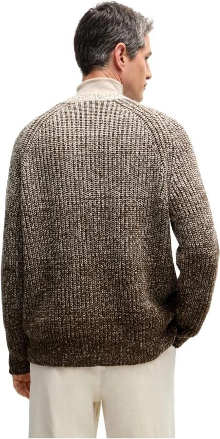 Hugo Boss Regular Fit Multicolor Trui Degrade Gray Heren - Foto 2