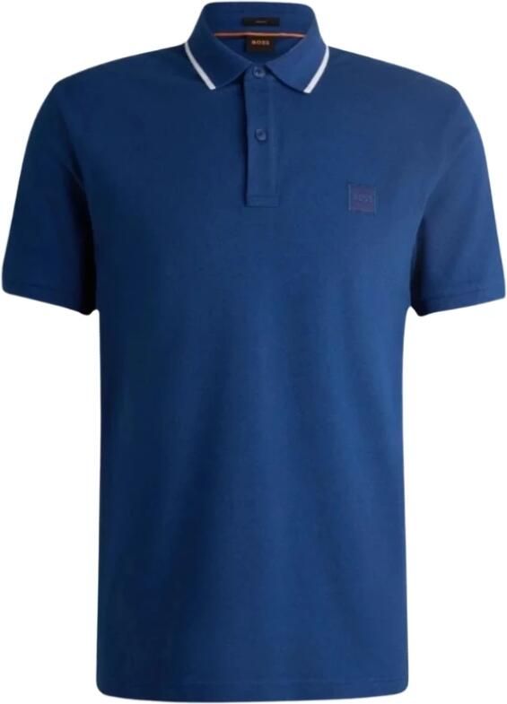Hugo Boss Regular Fit Polo Shirt Blue Heren - Foto 3