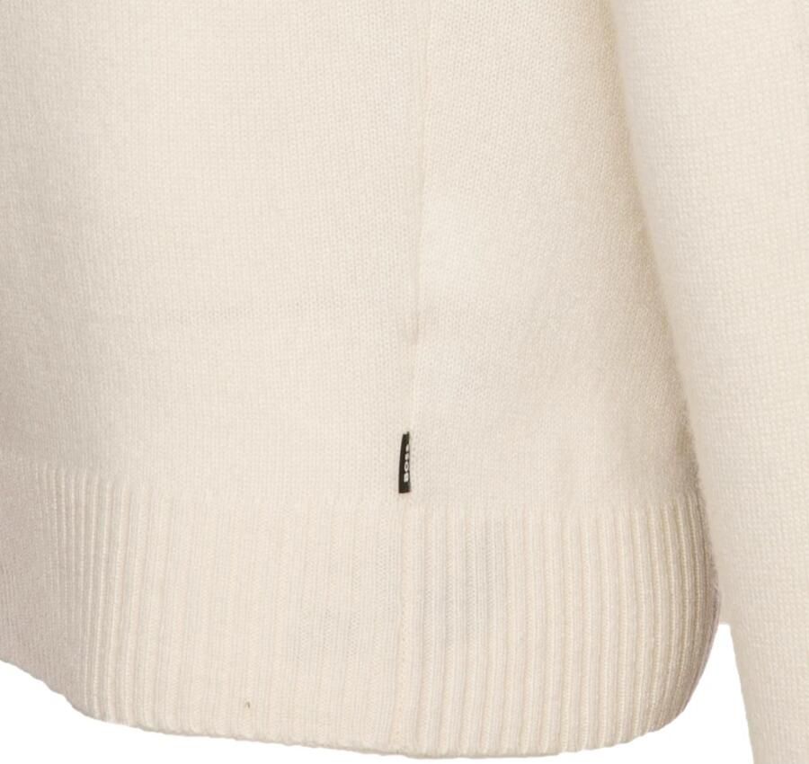 Boss Pullover van kasjmier met ronde hals model 'Maglio'