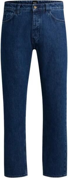 Hugo Boss Relaxed fit katoenen jeans met achterlogo Blue Heren - Foto 6