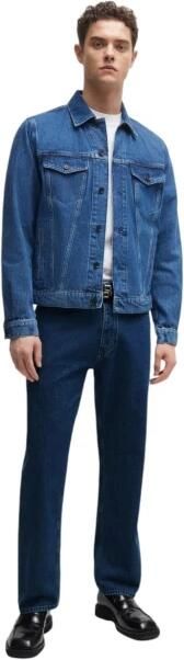 Hugo Boss Relaxed fit katoenen jeans met achterlogo Blue Heren - Foto 5